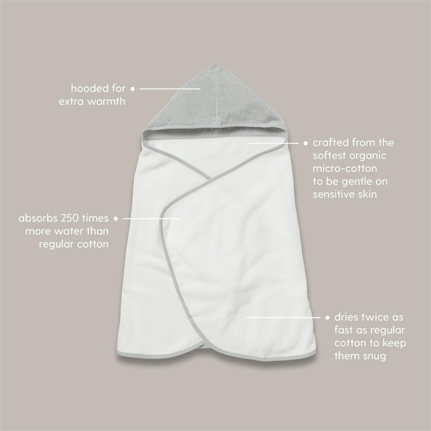 Panda Baby & Kids Hooded Bath Towel