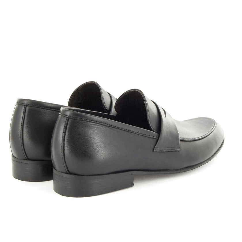 Ceremony Smooth Leather Loafer, Black