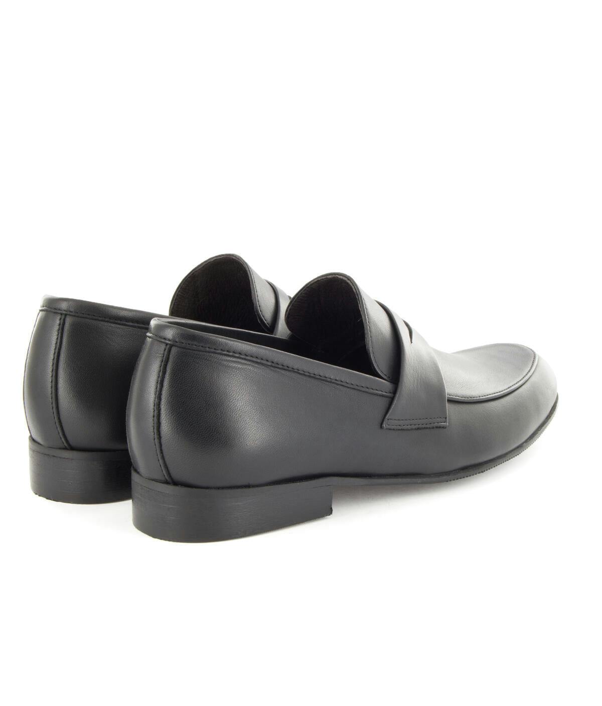 Ceremony Smooth Leather Loafer, Black