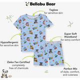 PAW Patrol: Varsity Blue Bamboo Kids Pajama Short Set