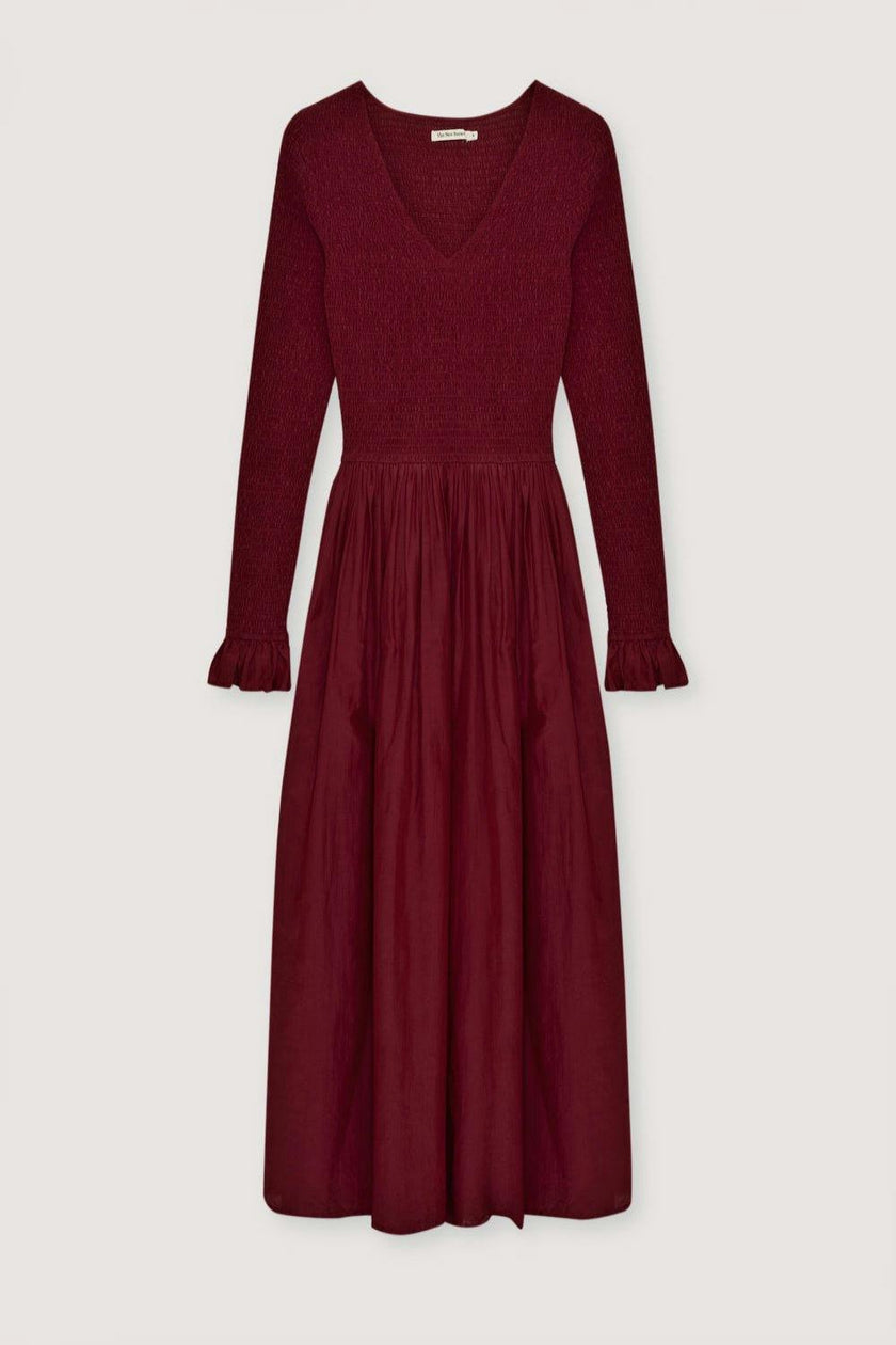 Luly Woman Dress Plum Fantasy_Sampling