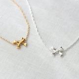 Bow Charm Necklace