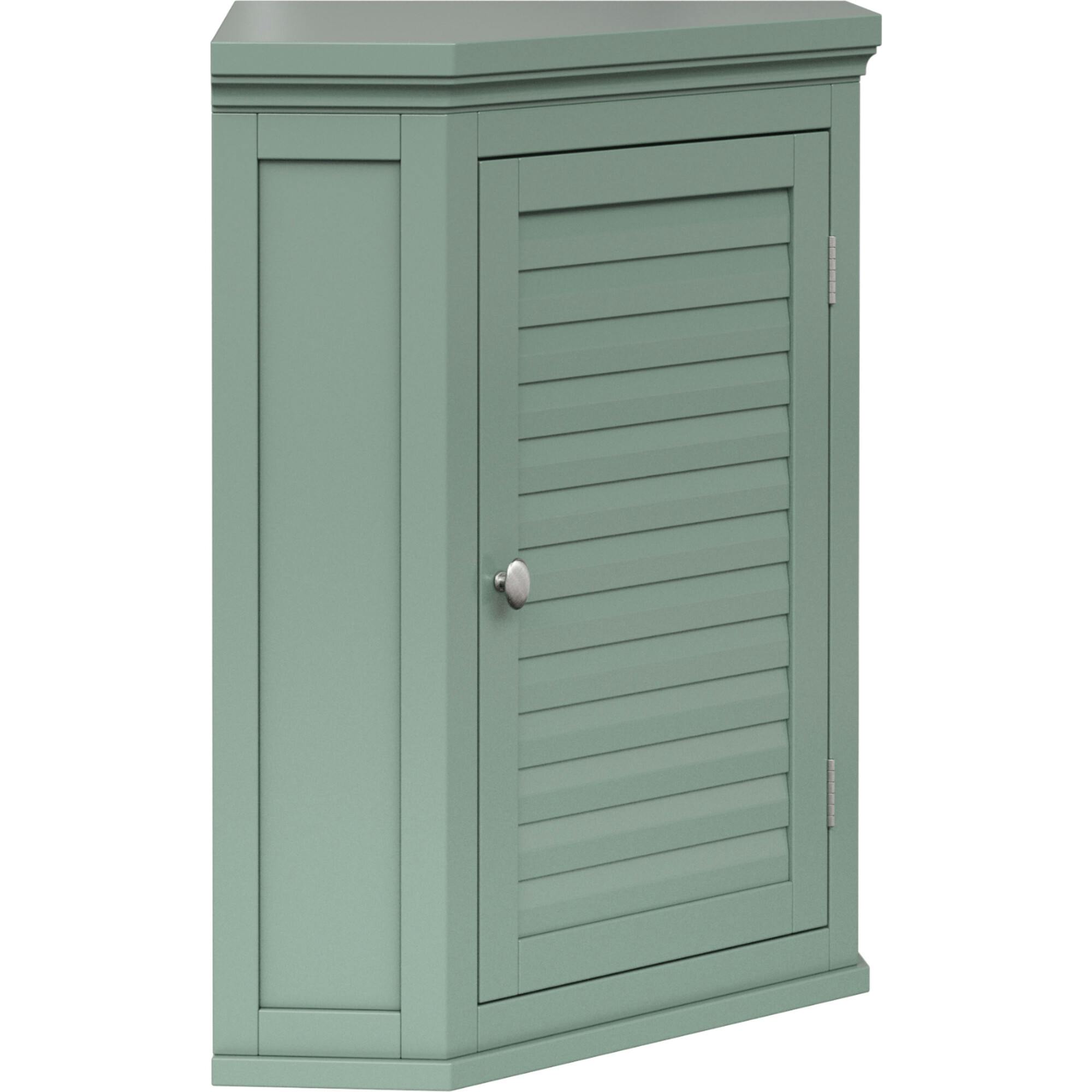 Teamson Home Glancy Corner Wall Cabinet