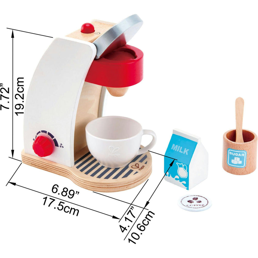 My Coffee Machine Wooden Kitchen Accessory for Children
