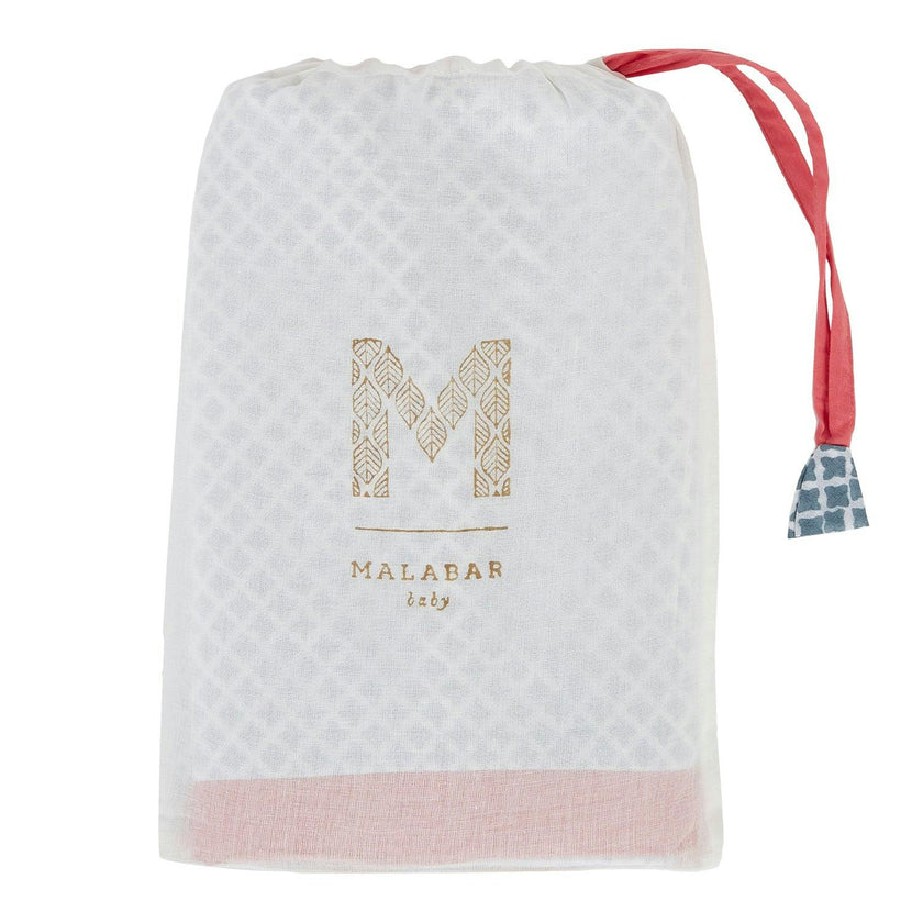 Block-Printed Receiving Dohar Blanket
