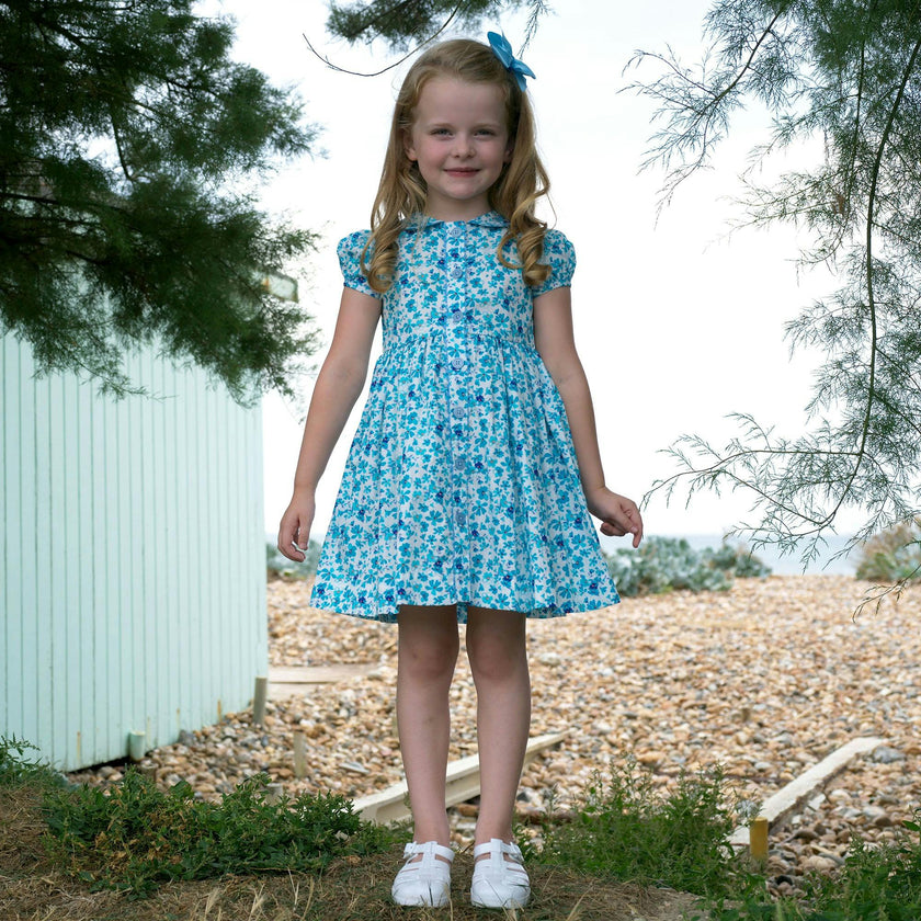 Floral Button Front Dress