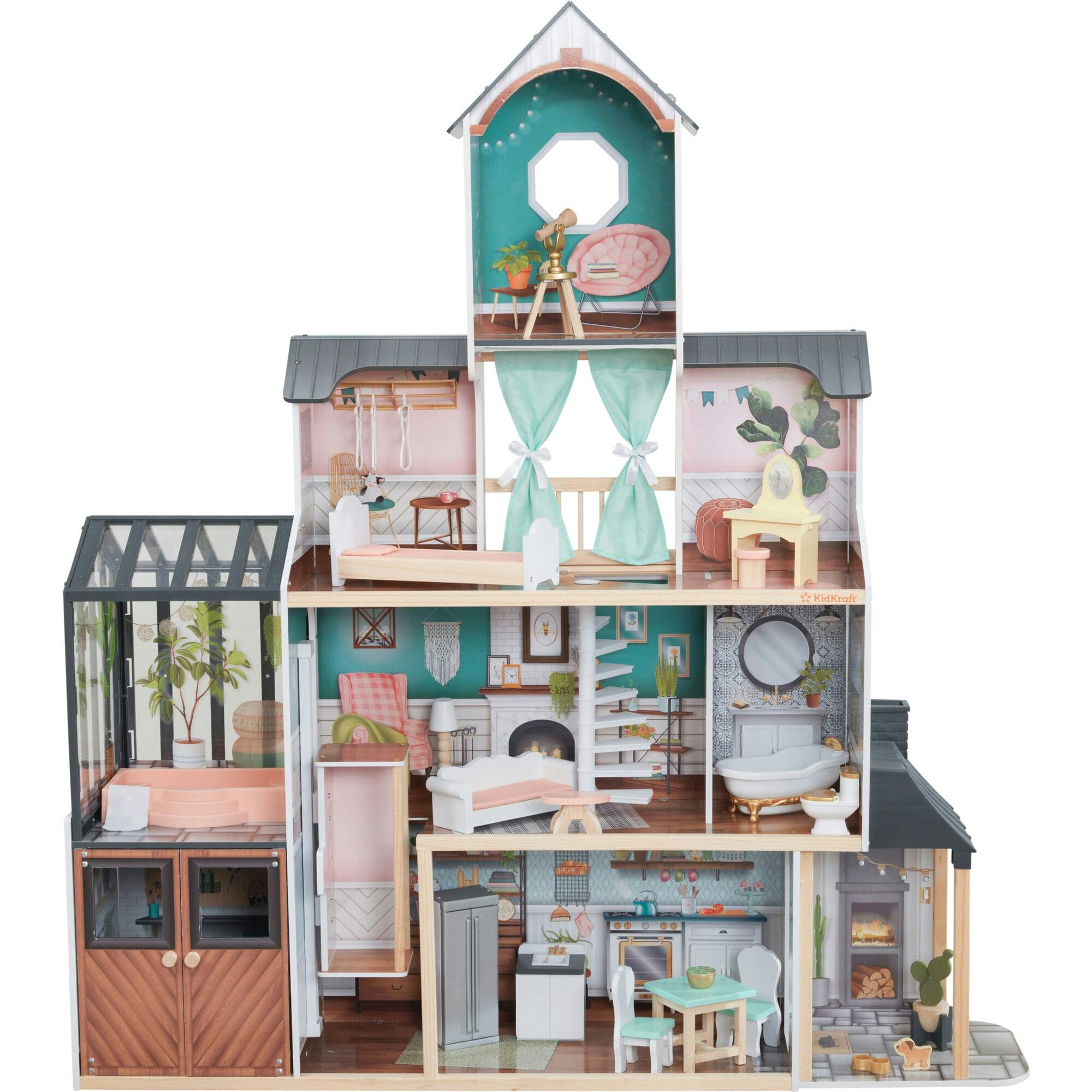 Celeste Mansion Dollhouse with EZ Kraft Assembly™