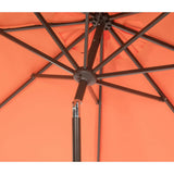 UV-Resistant Zimmerman 9' Crank Push-Button Tilt Umbrella