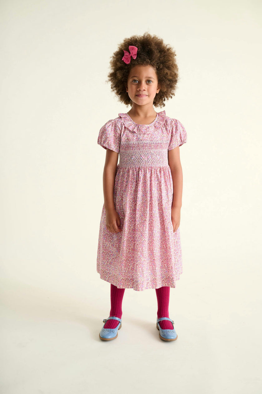 Smocked Girls Dress