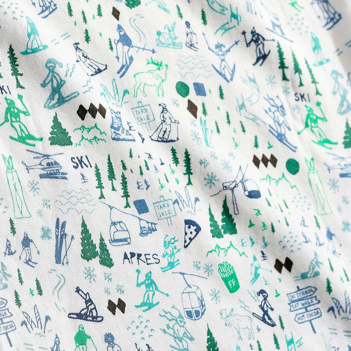Après Ski Two Piece Kids Pajamas
