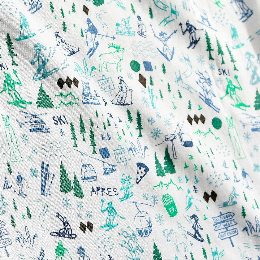 Apres Ski Bandana Baby Bib