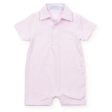 Austin Boys' Performance Shortall by LH Sport - Pink Stripes