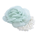 Pearl Petal Scrunchie set