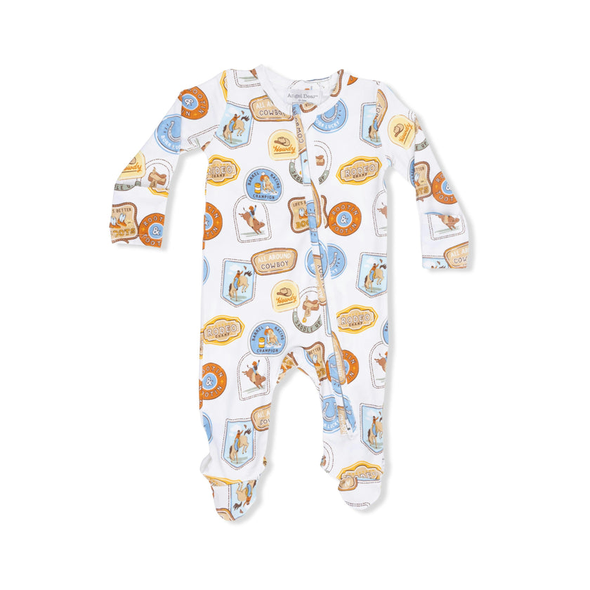 Rodeo Patches Uni - 2 Way Zipper Footie