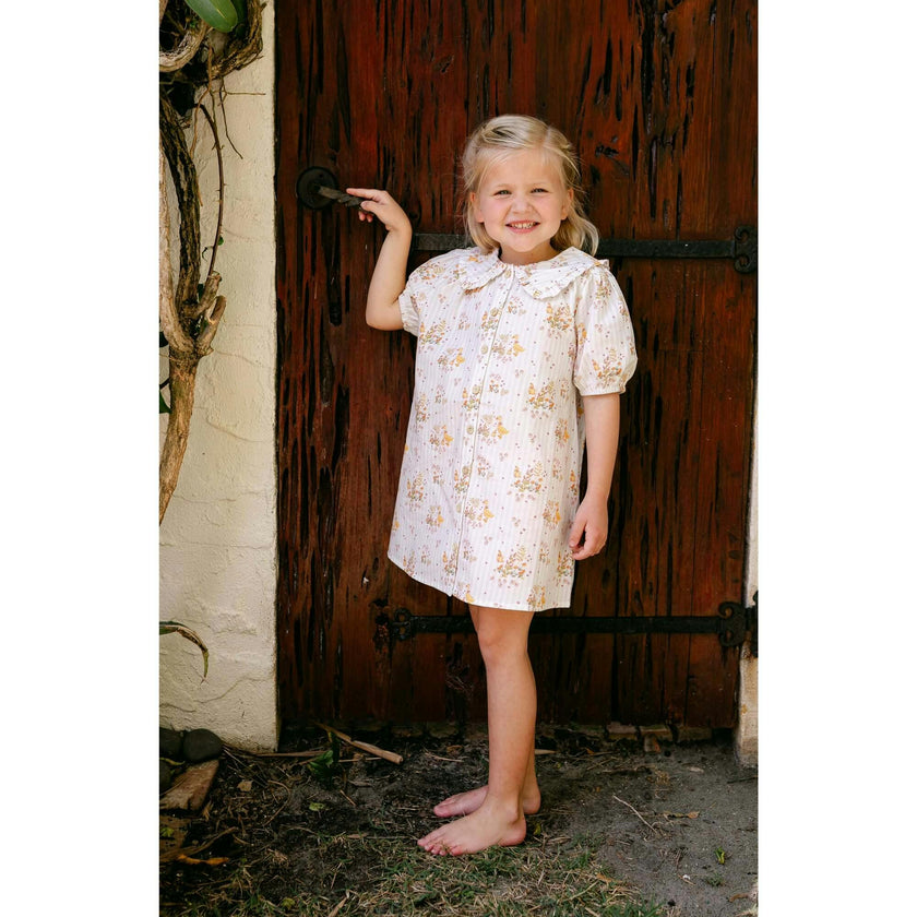 Pippa Dress - Duckling Garden