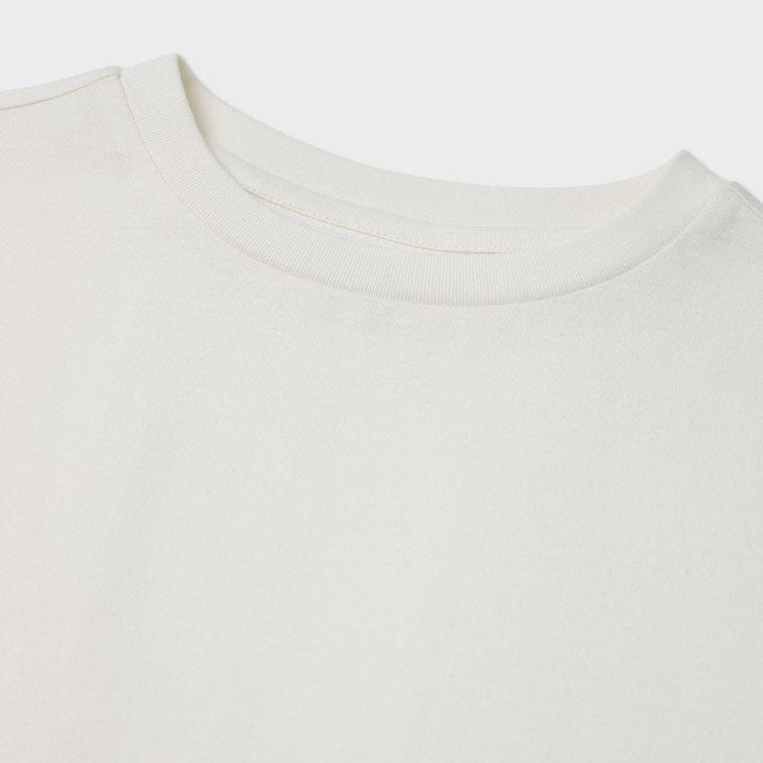 Relaxed Organic Cotton Trumpet Sleeve T-Shirt