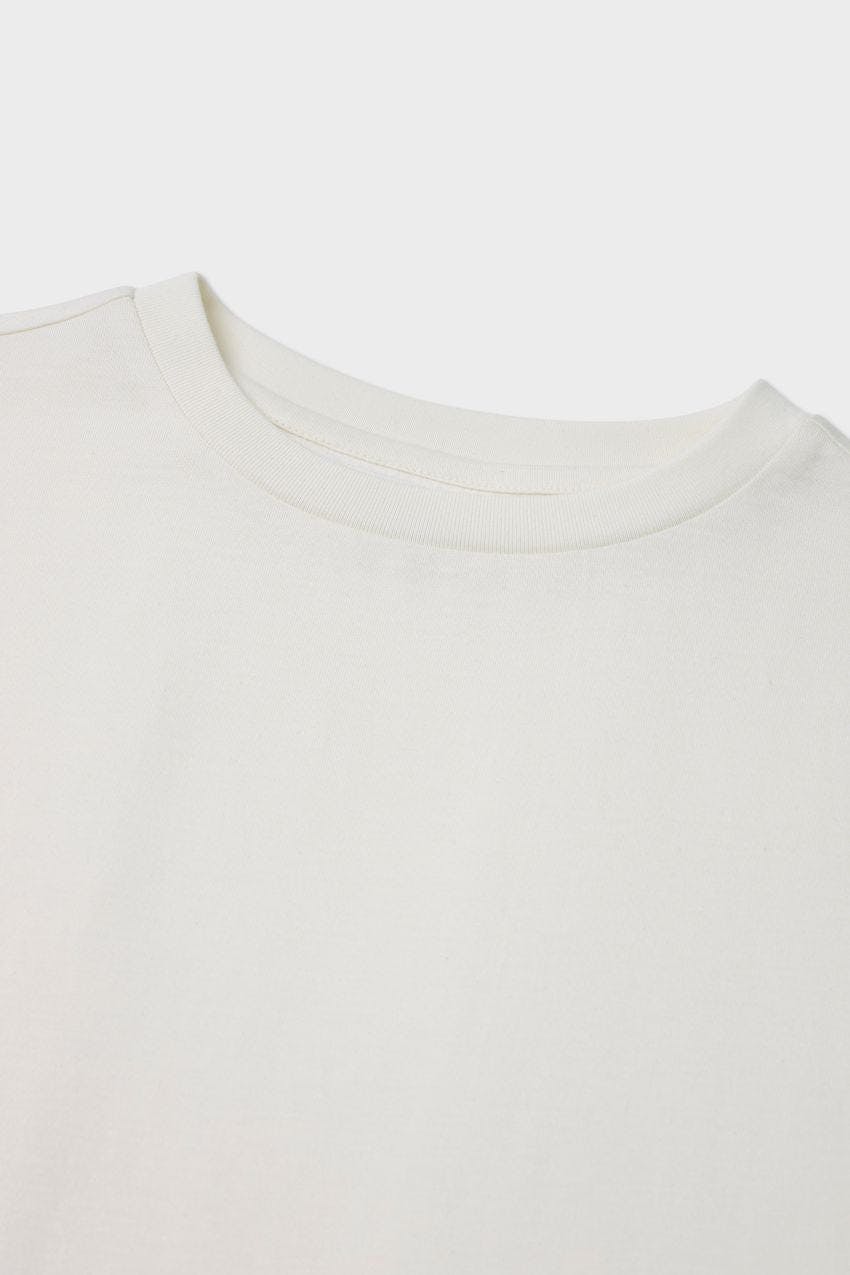Relaxed Organic Cotton Trumpet Sleeve T-Shirt