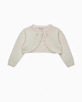 Baby Maria Embroidered Bolero Cardigan