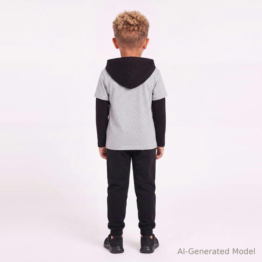 Two-Fer Hooded Tee | Halloween Ready