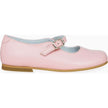 Light Pink Leather Girl Mary Jane Shoes