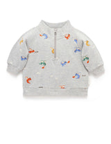 Embroidered Windcheater Flying Dragon Broderie
