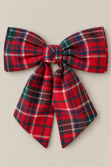 Hair Bows in Christmas Cheer Plaid