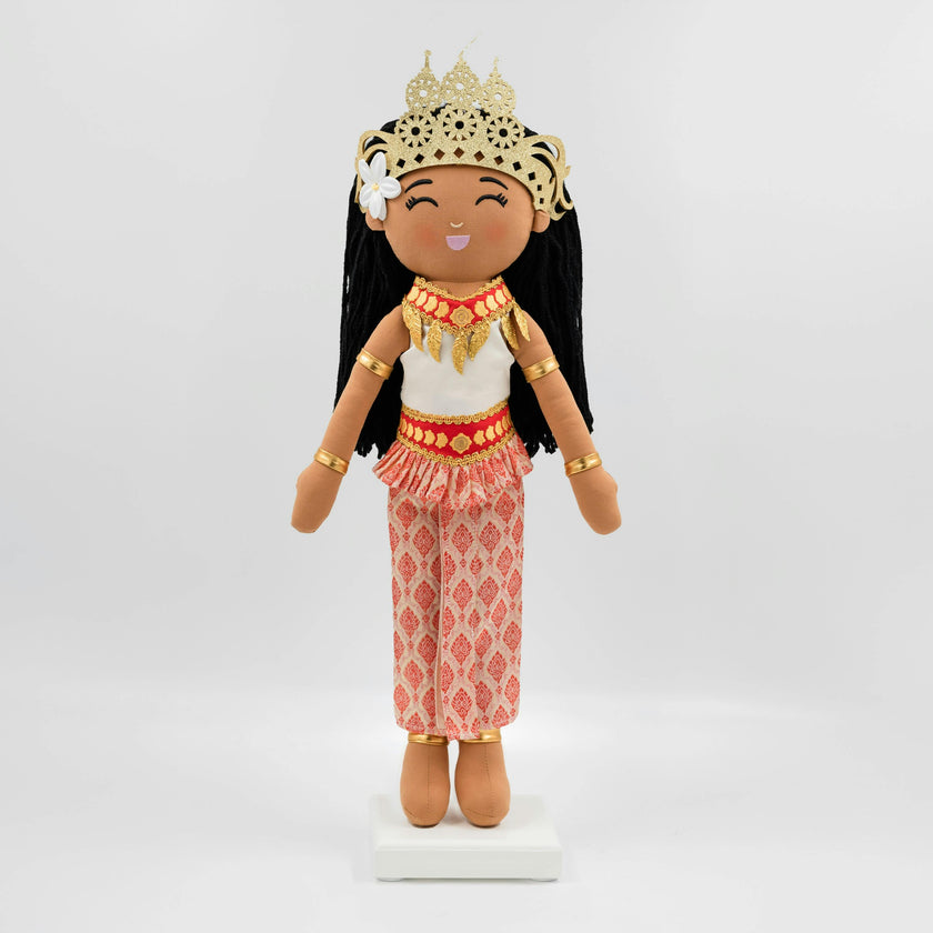 Cambodian 'Soriya' Cultural Doll