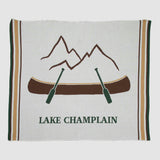 Custom Personalized Sustainable Knit Throw Blanket | Holiday Gift - Canoe