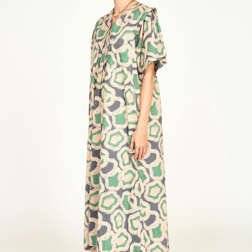 Belem Caftan in Marine Puddles