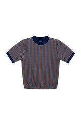 gingham dance tee