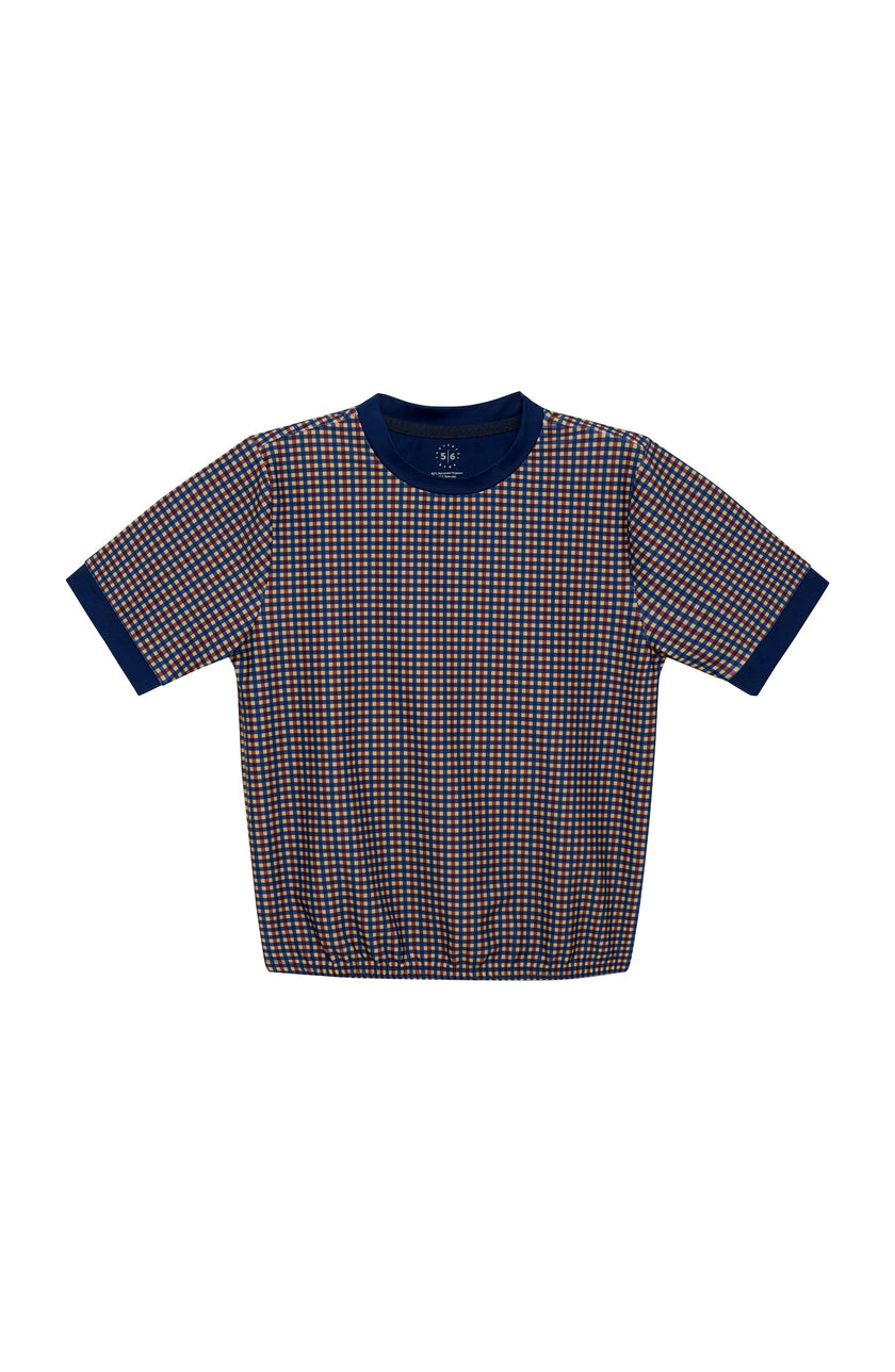 gingham dance tee