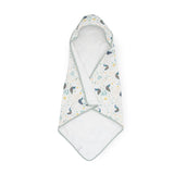 Infant Hooded Towel - Peacock