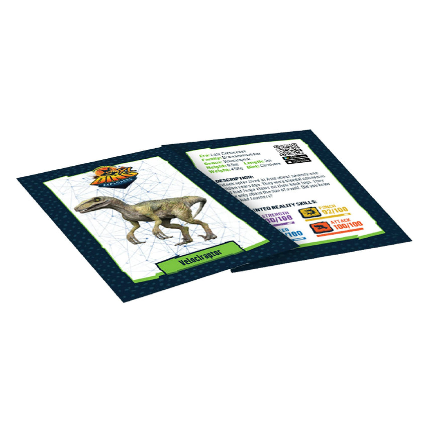 AR Dino Explorer Combo: Velociraptor - XL & Brick