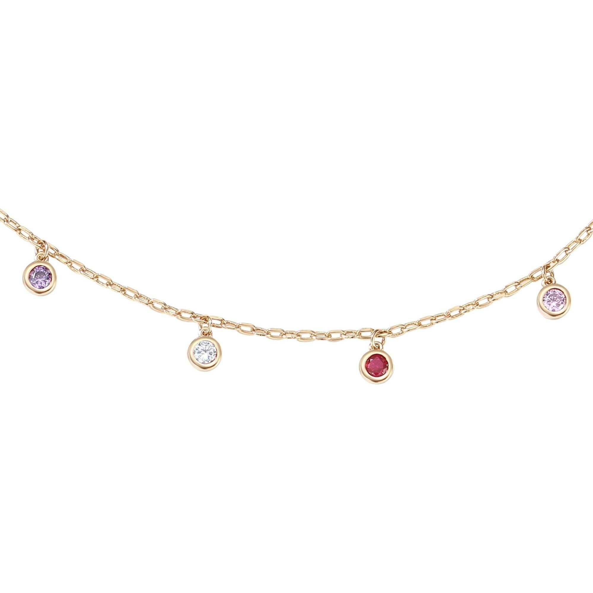 Rainbow Charm Necklace