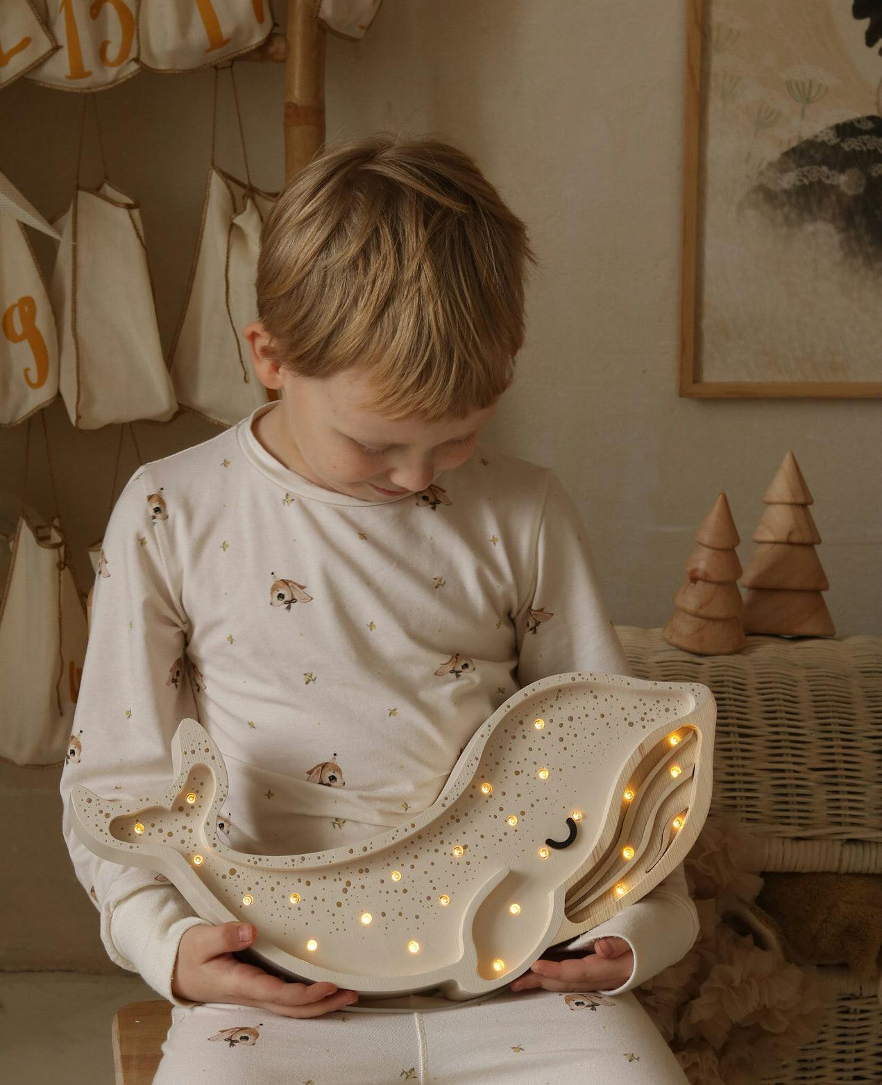 Little Lights Whale Lamp