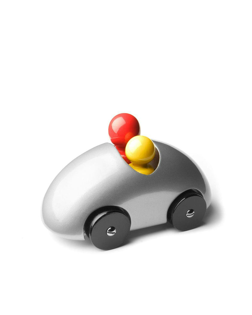 Car Streamliner Rally Silver