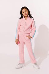 Rainbow Stripe Soft Scuba Tracksuit