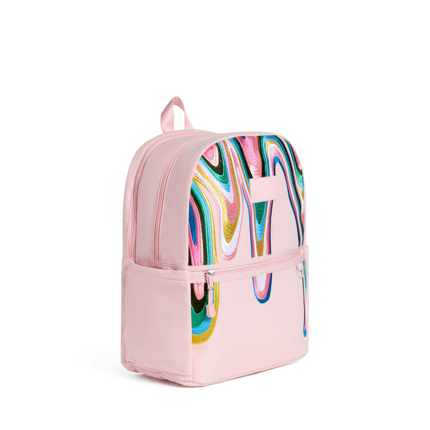 Kane Double Pocket Backpack, Paint Wave