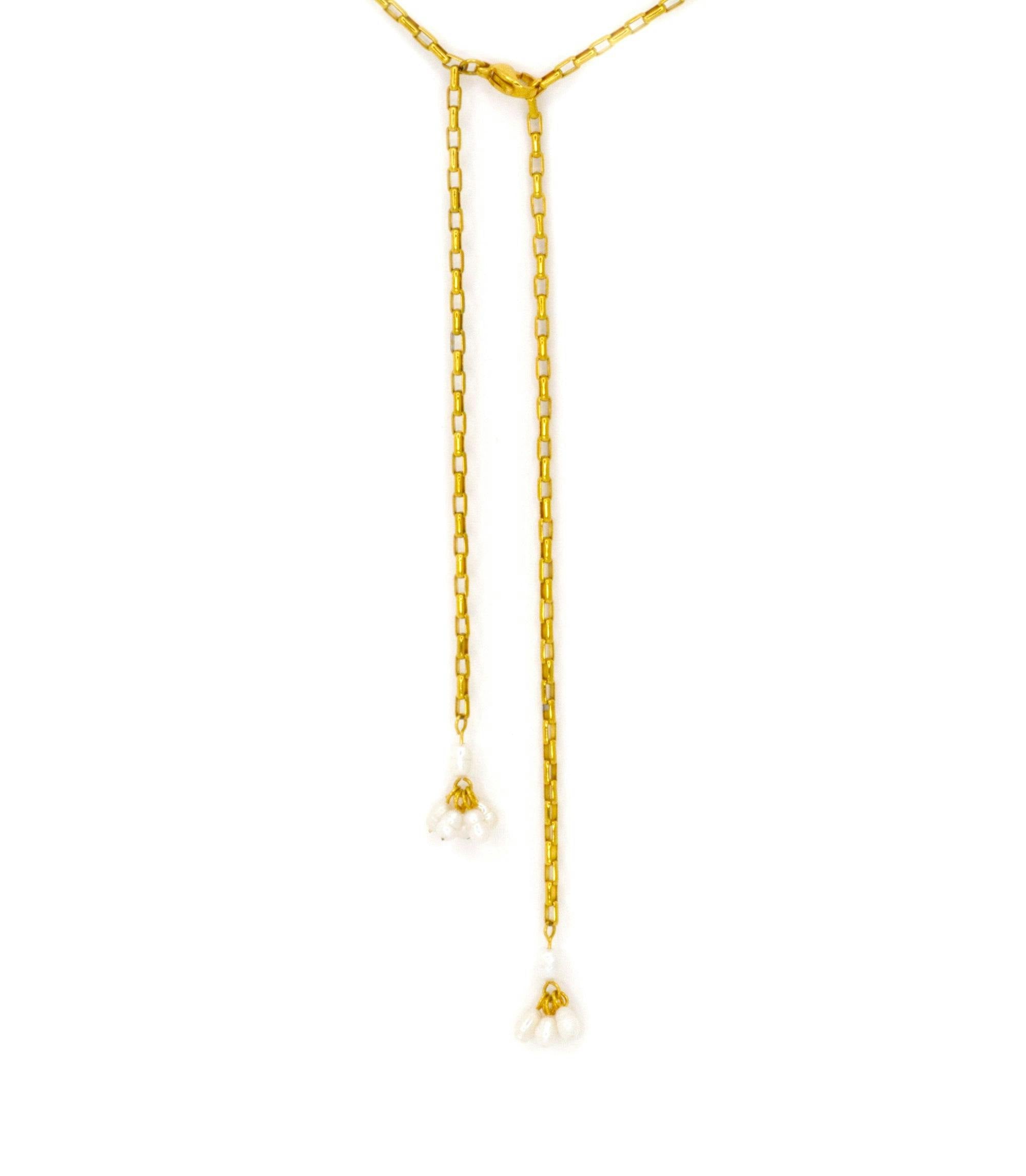 Flower Bolo Necklace