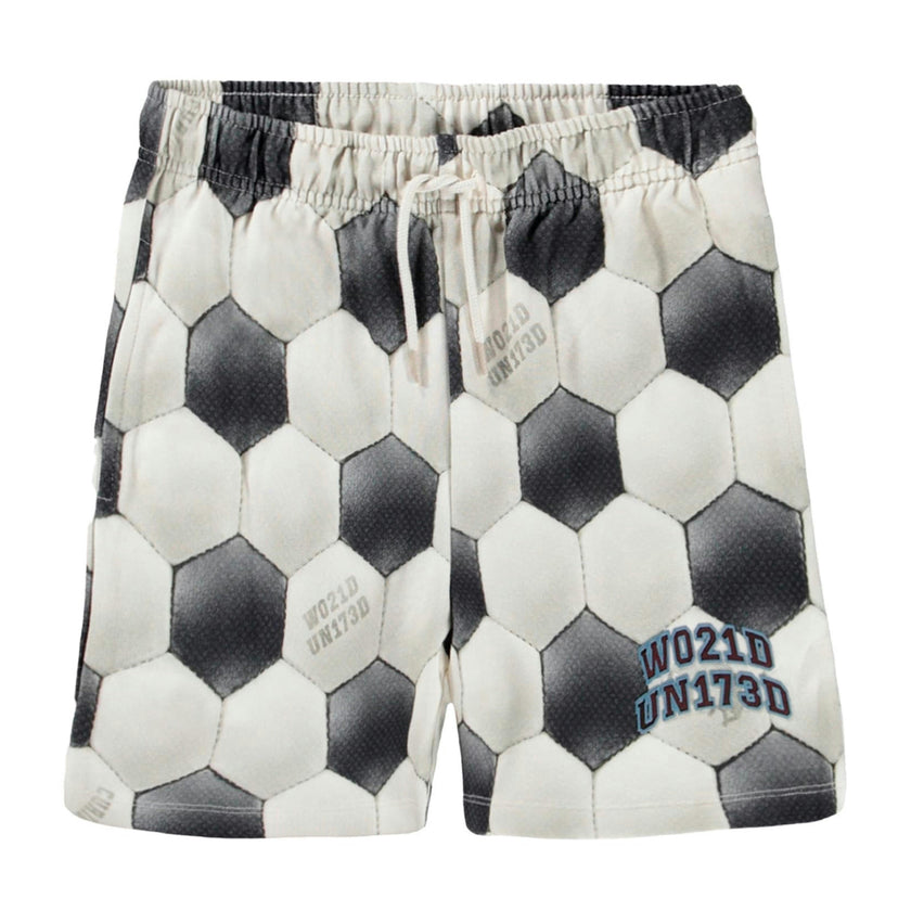 Gray Adian Football Moon Shorts