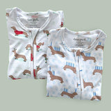 Footie Zippered One Piece