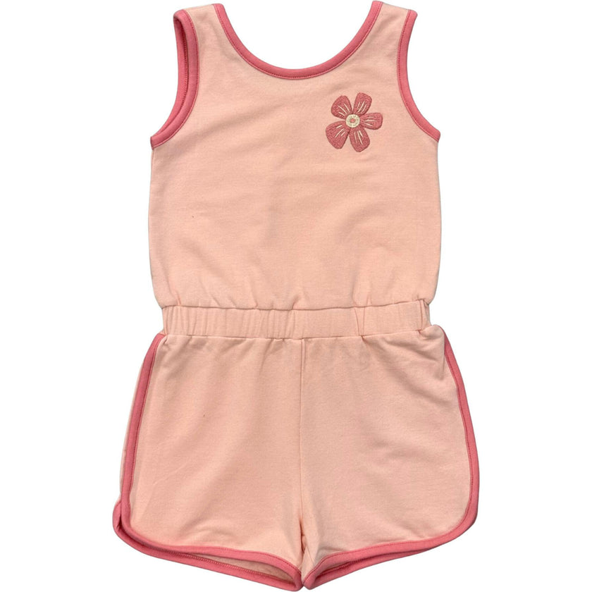Girl's Terry Romper