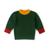 Olive Green Snuggly Knitted Jumper, Green