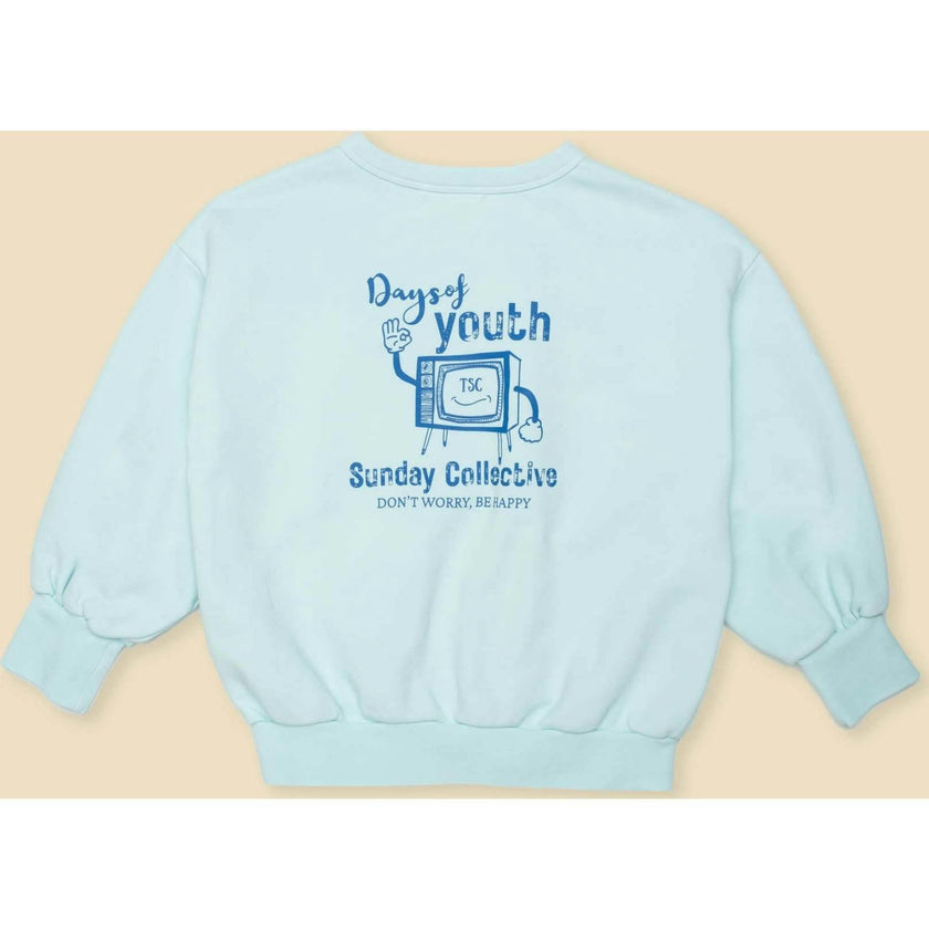 Organic Weekend Sweatshirt in Cotton Candy