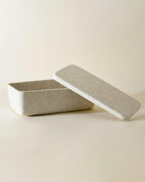 The Sculpted Bin - Long with Lid