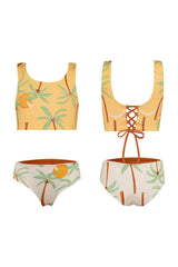 PALMERAS AMARILLO - SUN&MOON BIKINI