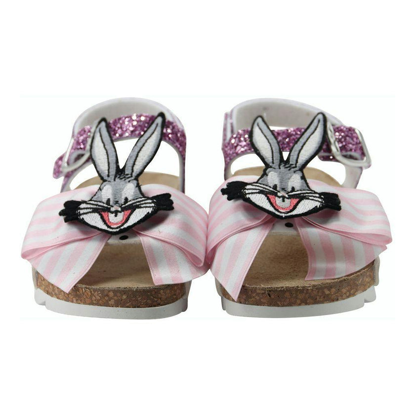 Pink Glitter Bugs Sandals