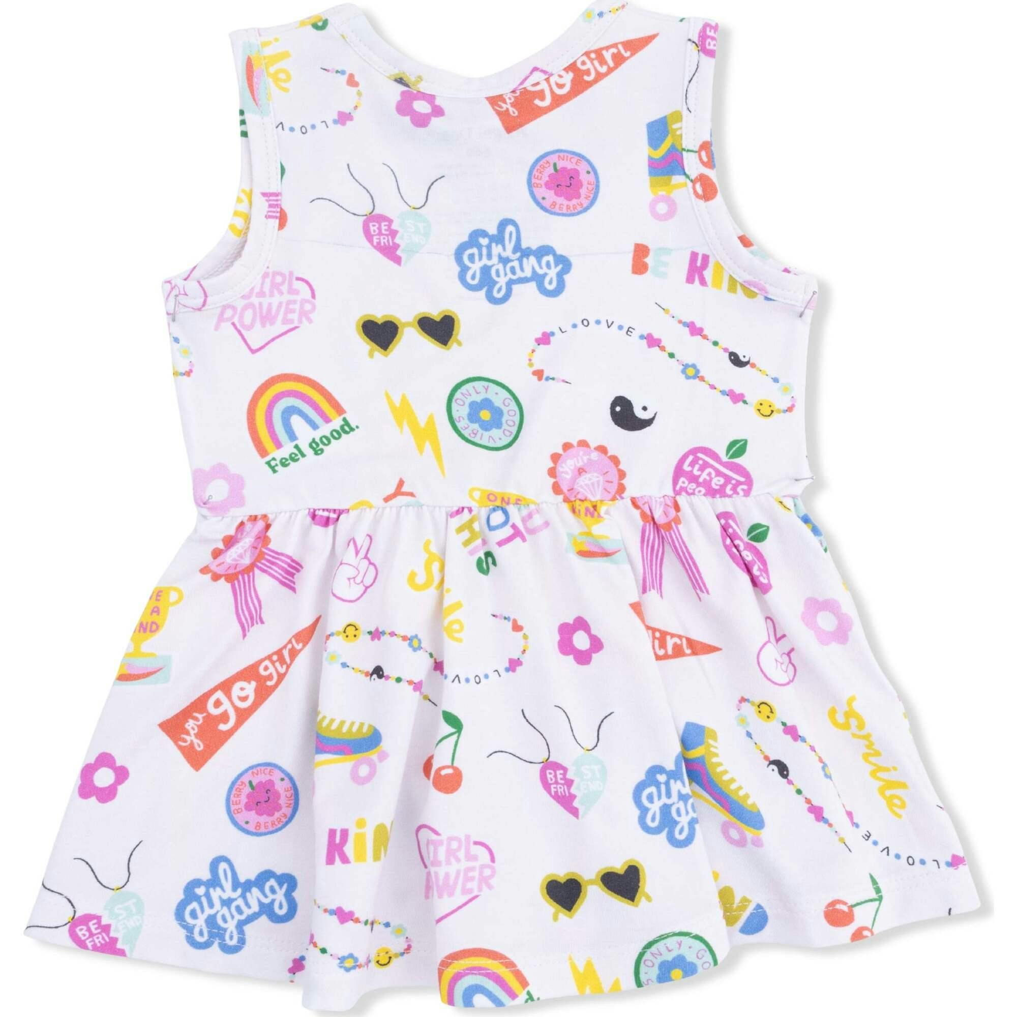 Girl Power - Peplum Tank Top and Bike Short