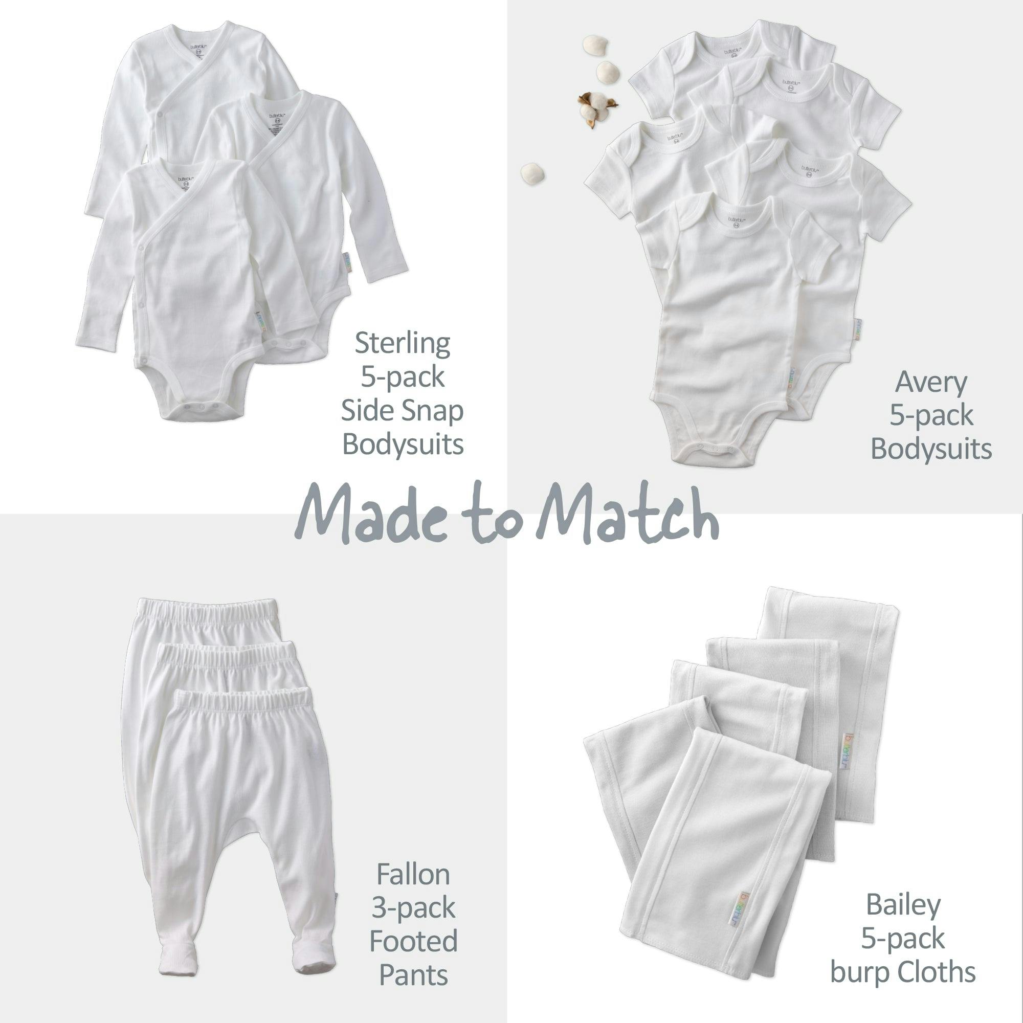 MORGAN 5-Pack Baby Mittens