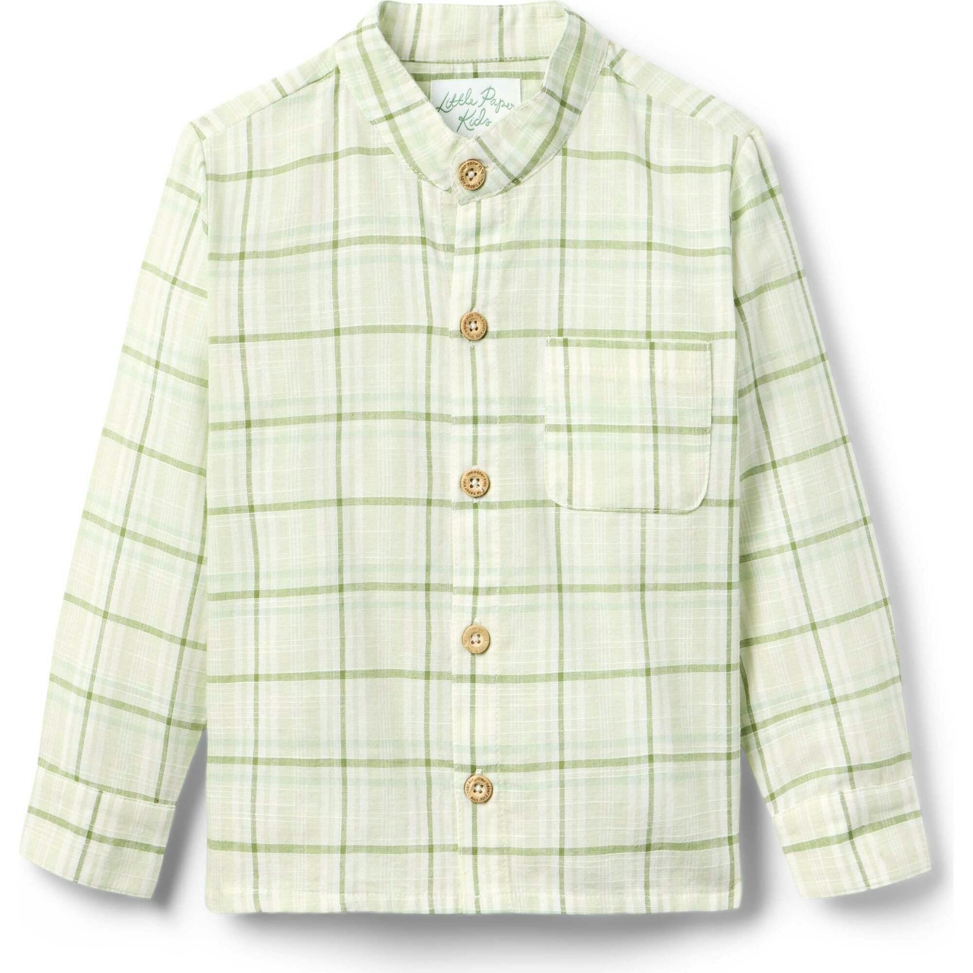 Arthur Long Sleeve Shirt - Meadow Plaid